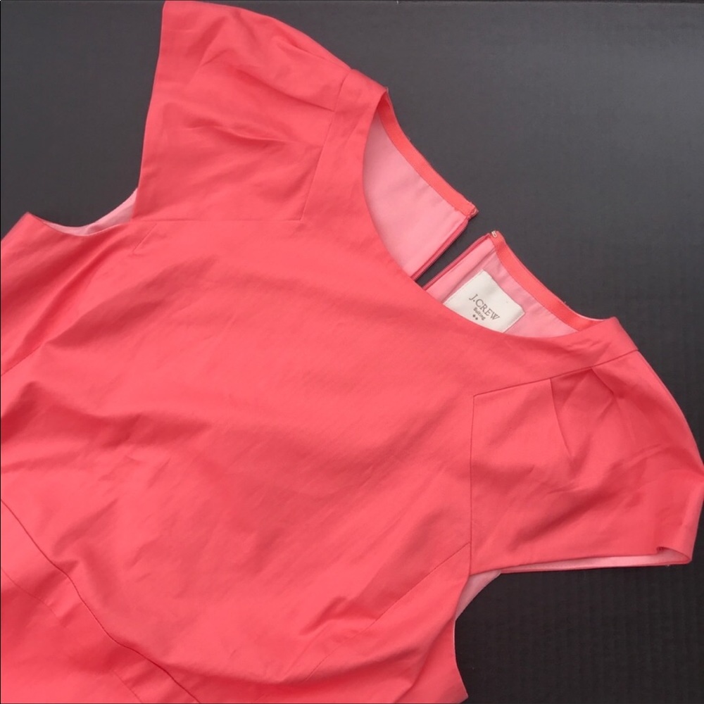 J. Crew Cap Sleeve Shift Dress
